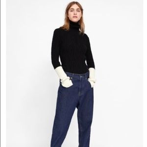 Zara knit turtleneck sweater